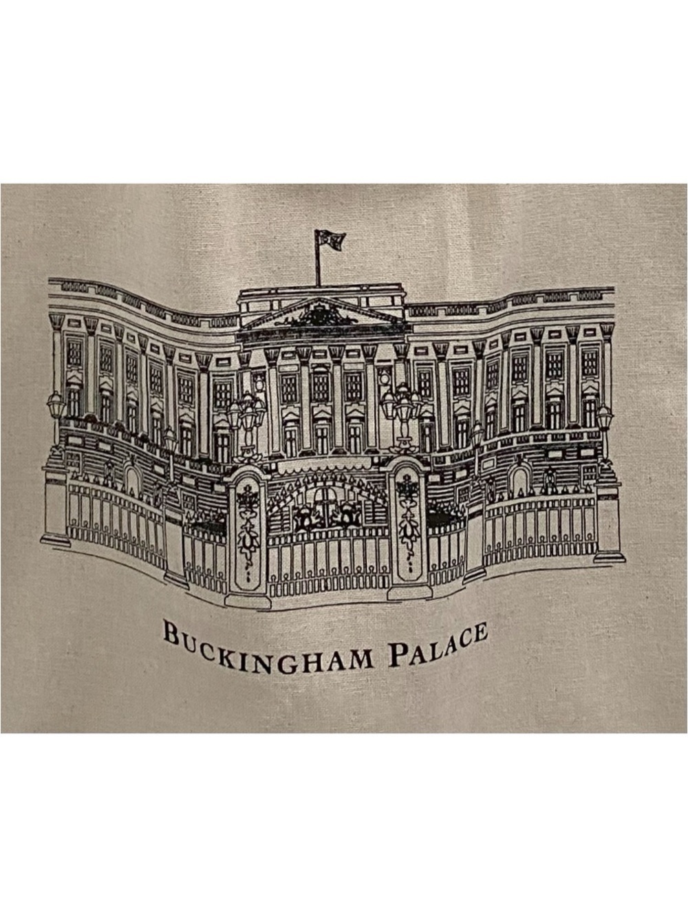 Buckingham Palace Royal Collection Trust Canvas Tote Bag London - Picture 2 of 4